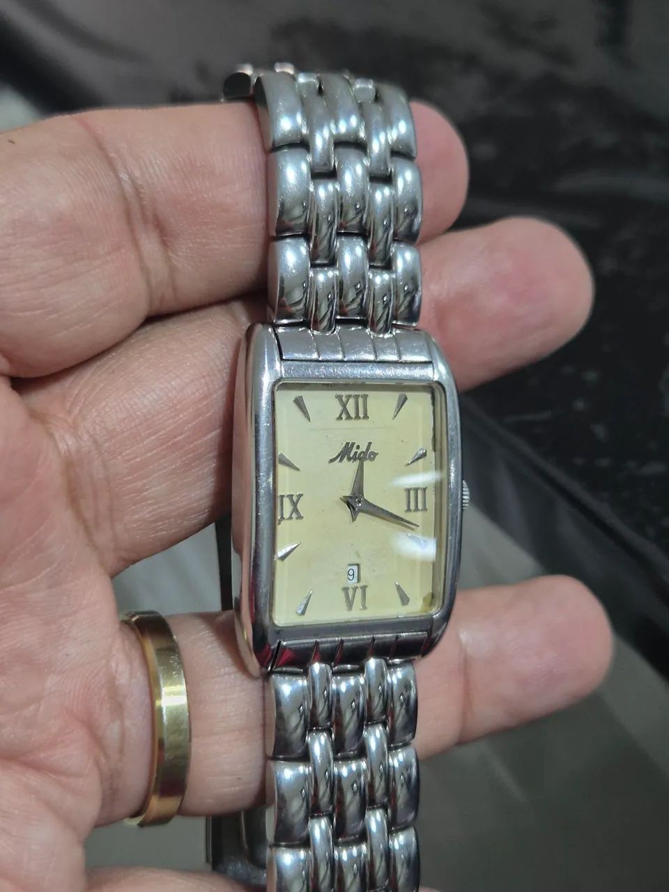 Relógio MIDO TANK À QUARTZ   -   IMPECÁVEL - Foto 4