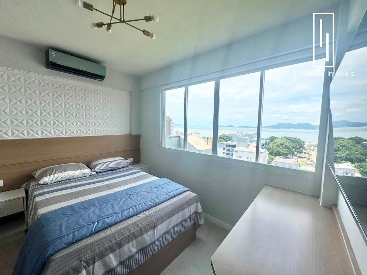Studio mobiliado com vista mar próximo a ponte!! - Foto 2