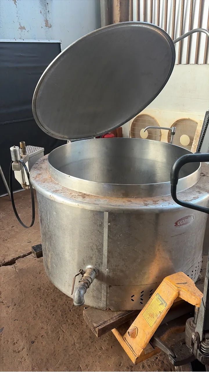 Caldeira 300 litros inox 
