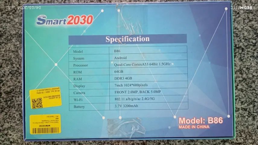 tablet sonic 64gb 4gb ram com defeito no touch - Foto 4