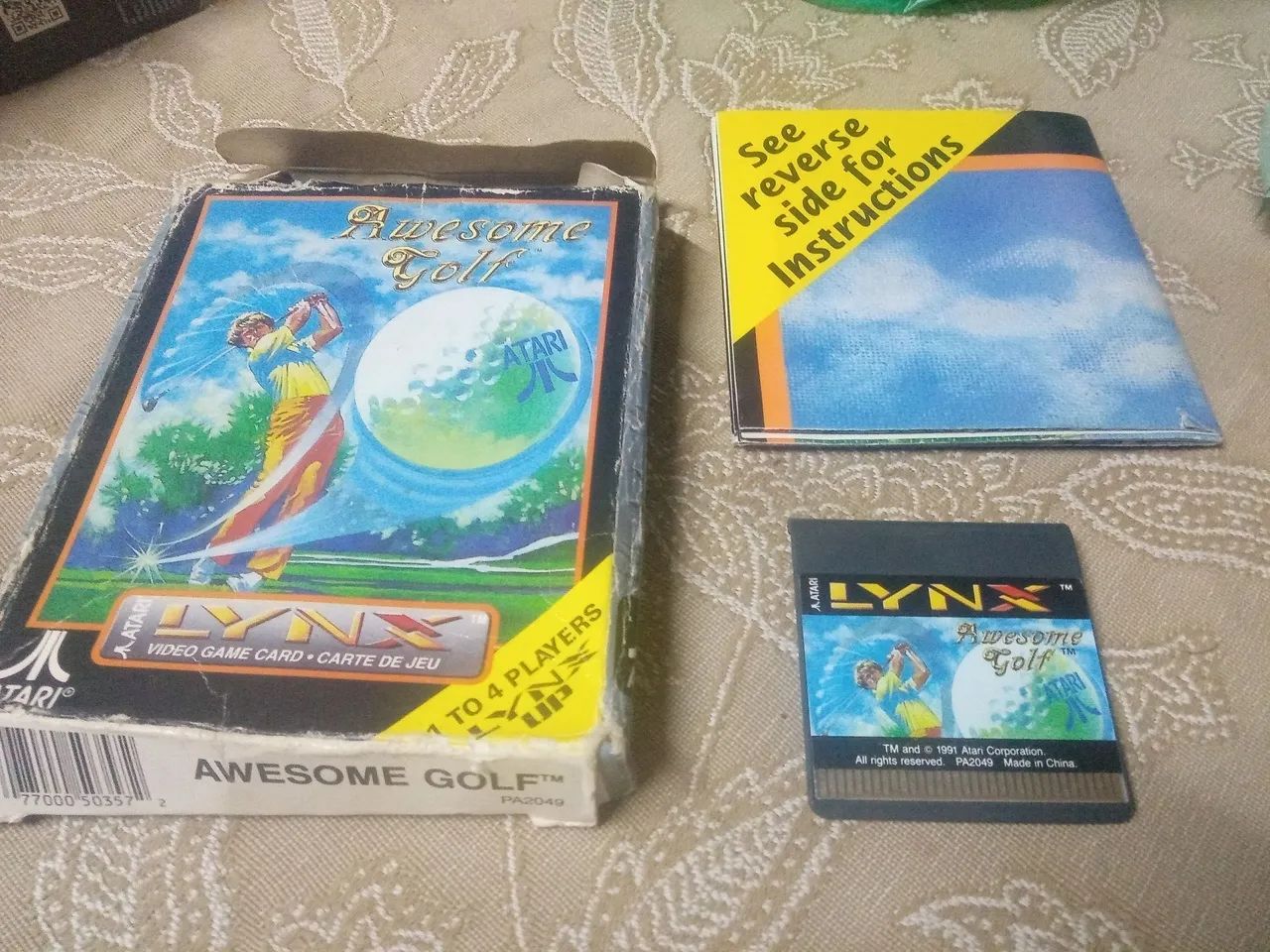 Jogo Awesome Golf Atari Linx - Foto 2