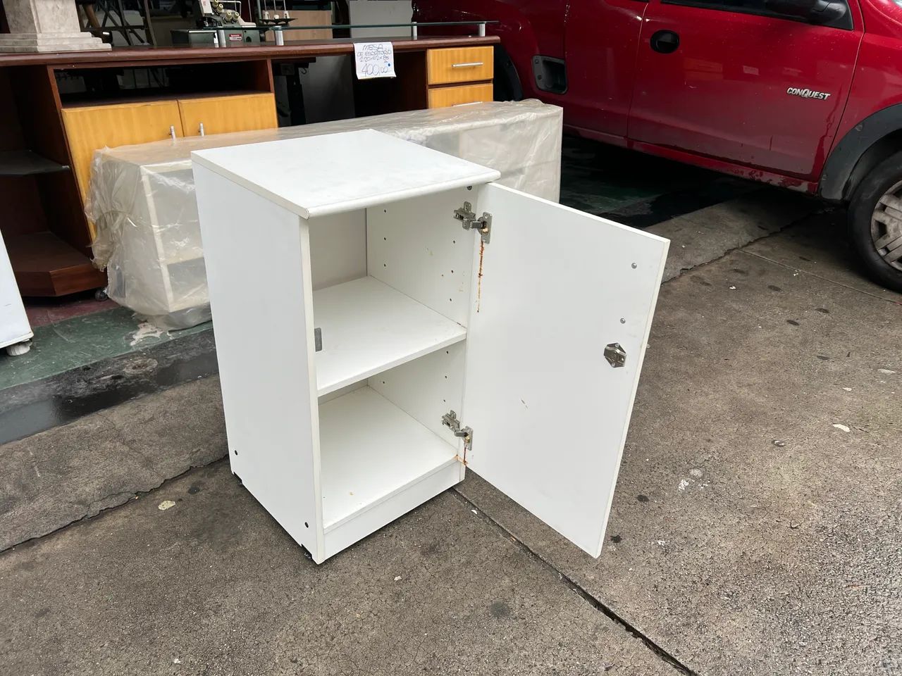 Armário Gabinete Multiuso 1 Porta com Chave - Foto 2
