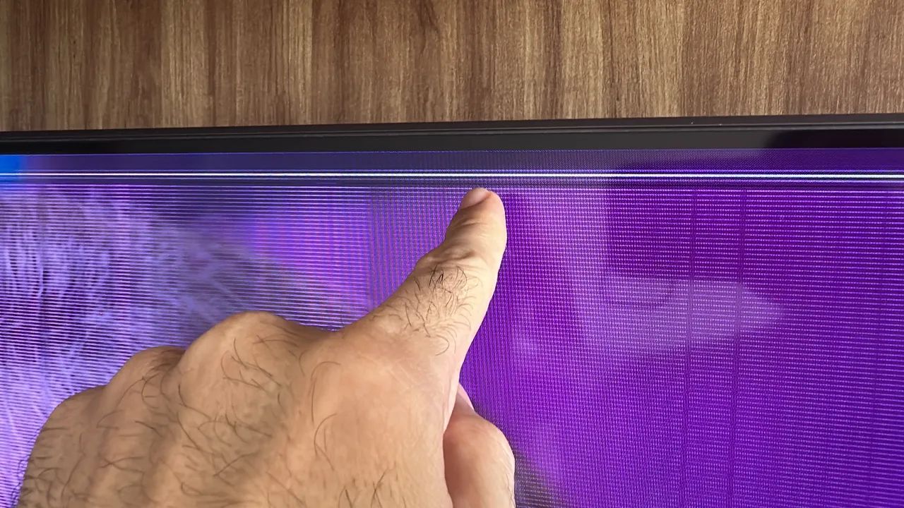 Tv SAMSUNG QLED 80A - 65 polegadas - com defeito  - Foto 2