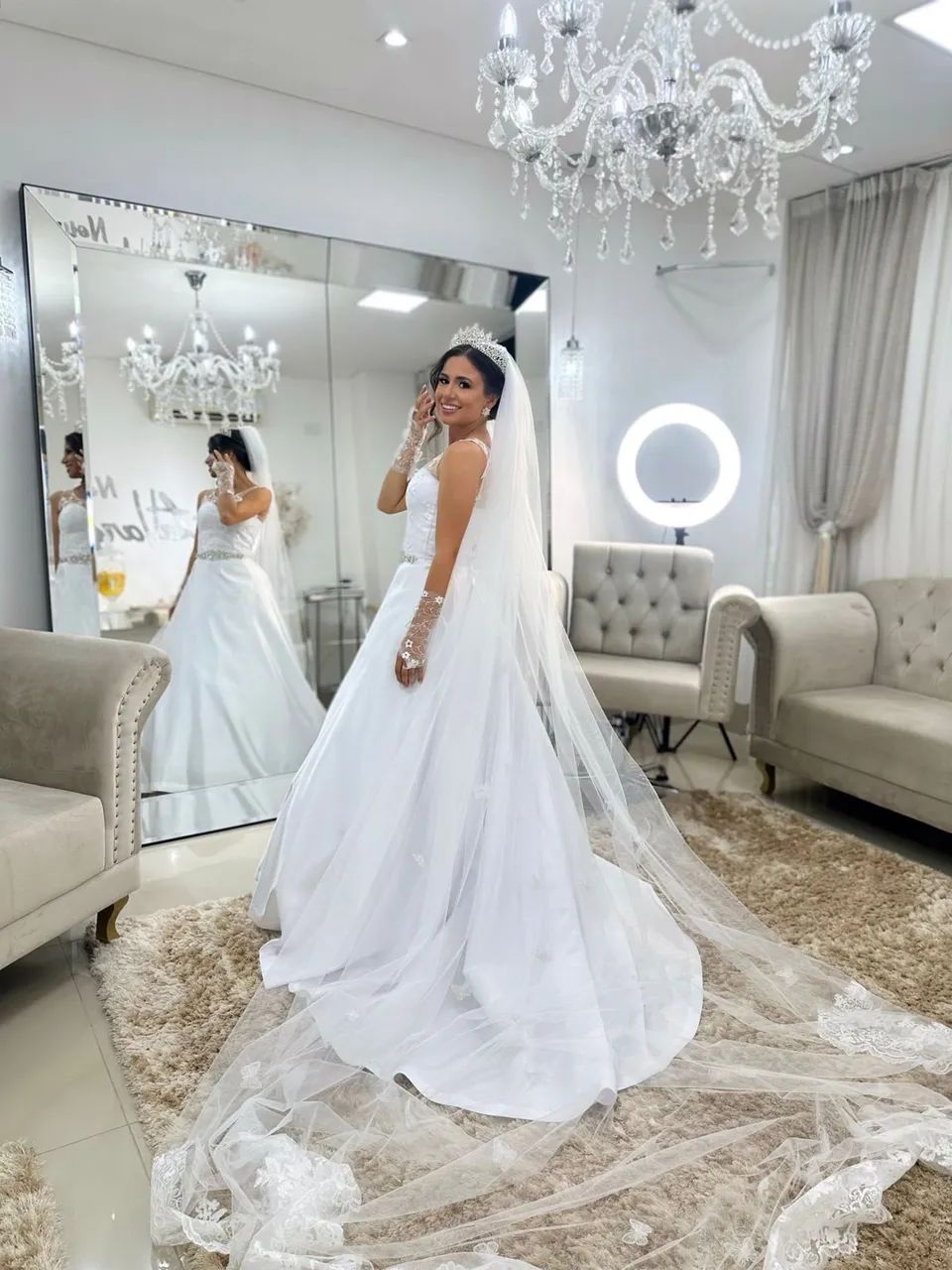 Vestido de noiva princesa luxo premium  - Foto 3