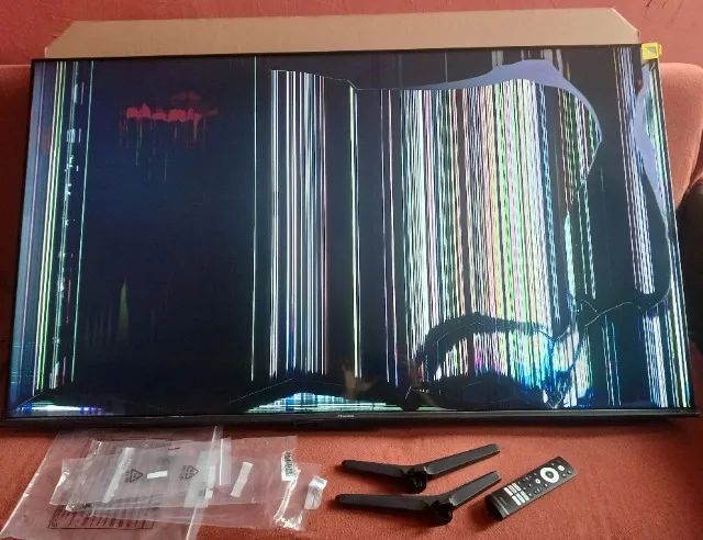 SMARTV 55 POLEGADAS (UHD 4K) HISENSE! NOVA (para retirada). TROCO! PARCELO 12X - Foto 5