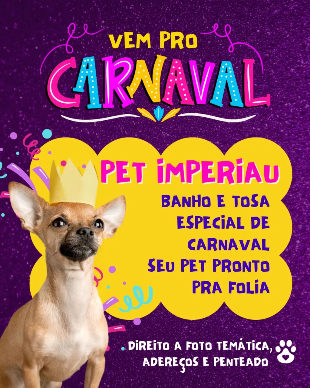 Banho e tosa com promoção 