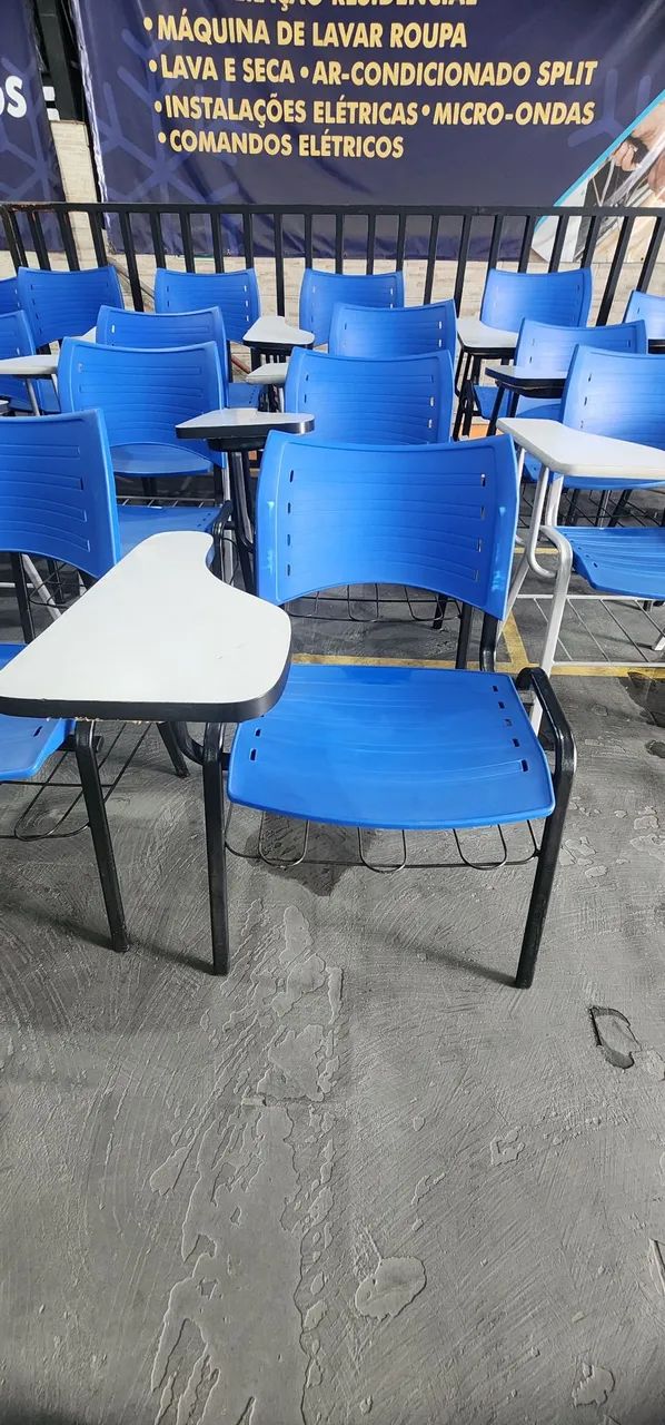 CADEIRAS UNIVERSITÁRIAS COM PRANCHETA - A PARTIR DE R$ 99 - Foto 3