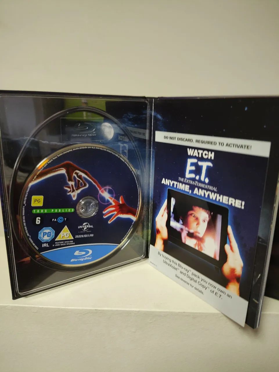 Blu-ray edição colecionador ET, o extra terrestre com nave de brinde  - Foto 2