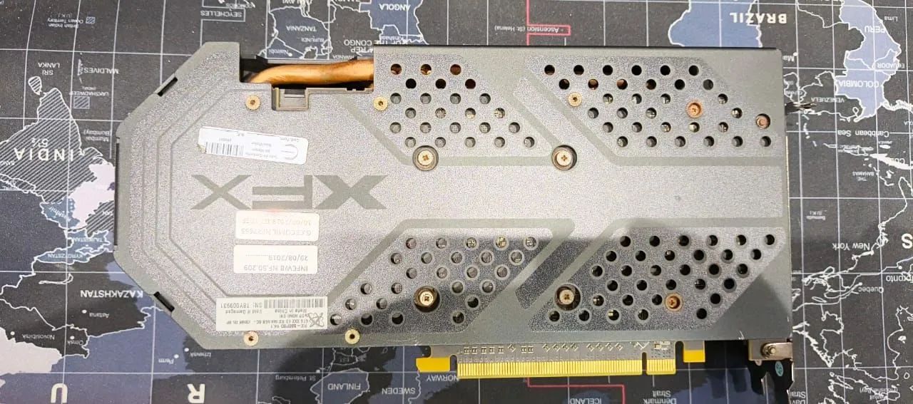 PLACA DE VÍDEO XFX RX580 8GB  - Foto 4