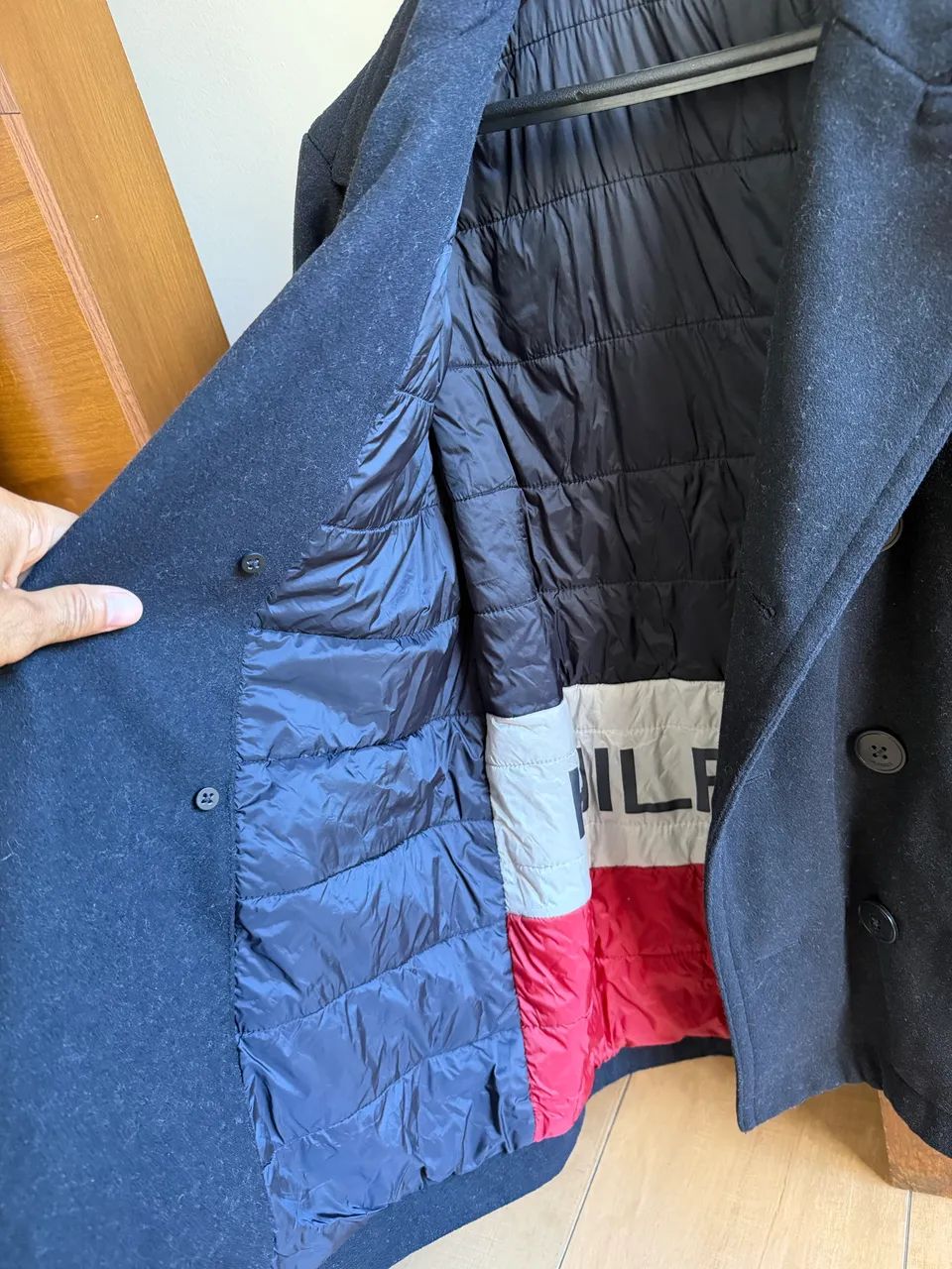 Casaco Tommy Hilfiger (Sobretudo) tamanho P/M - Foto 4