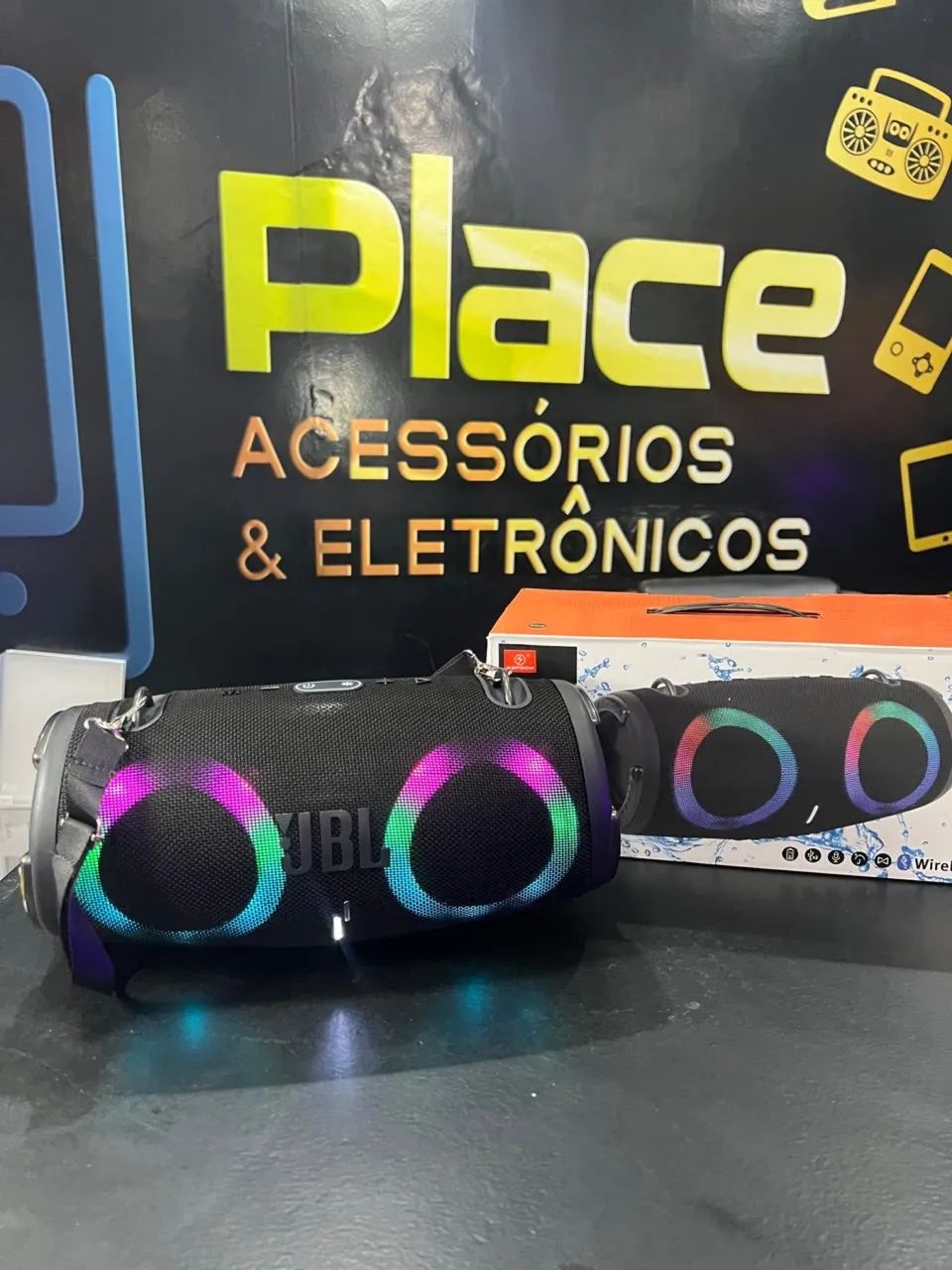 Caixa De Som Extreme 3 Com LED - Fazemos Entregas  - Foto 3