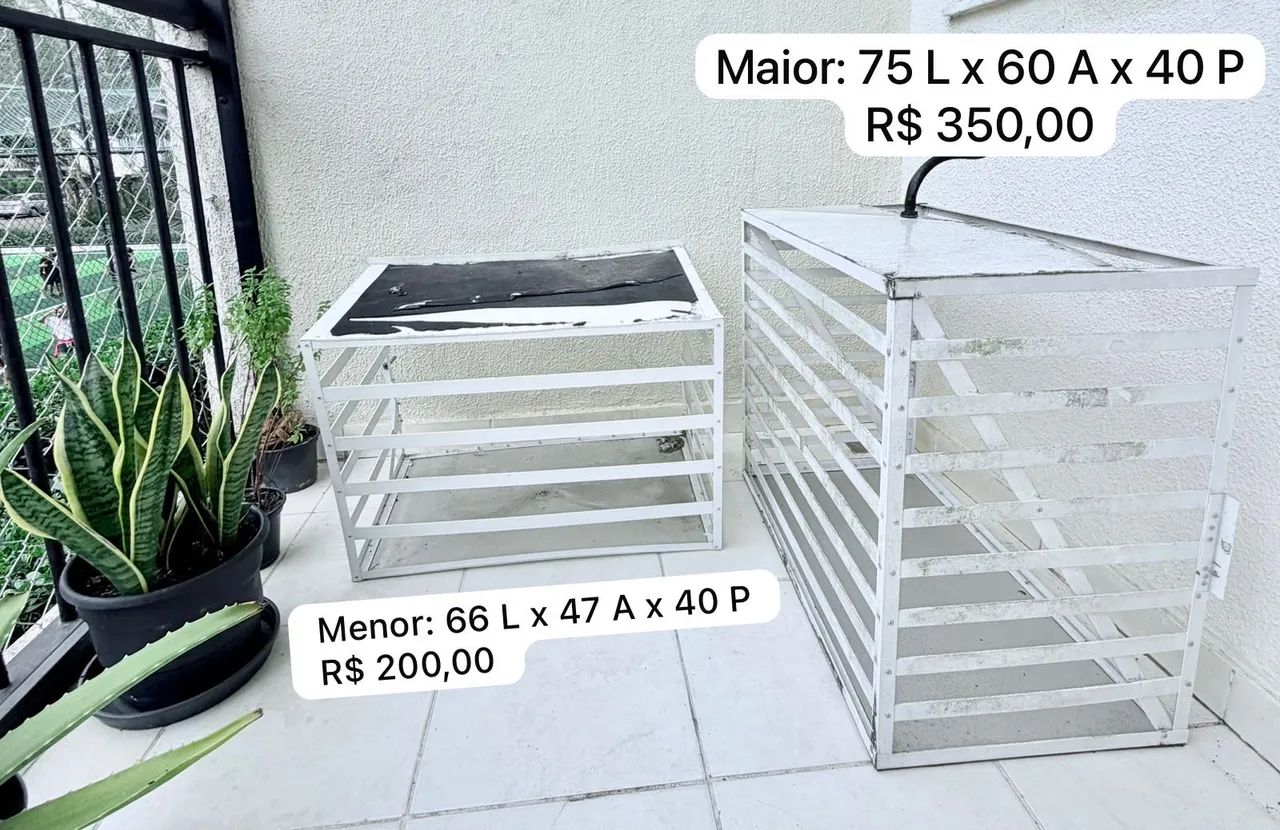 Caixas protetora de Ar Condicionado
