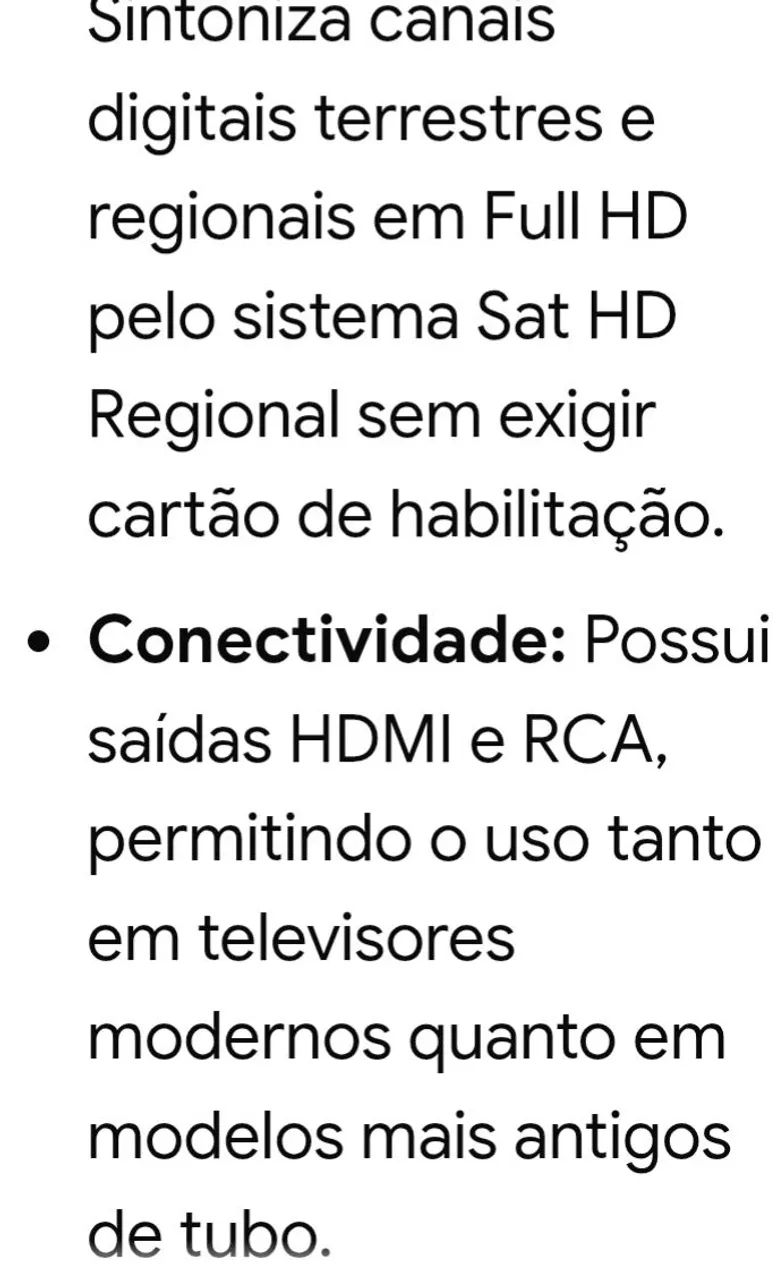 Receptor completo com antena via satélite  - Foto 5