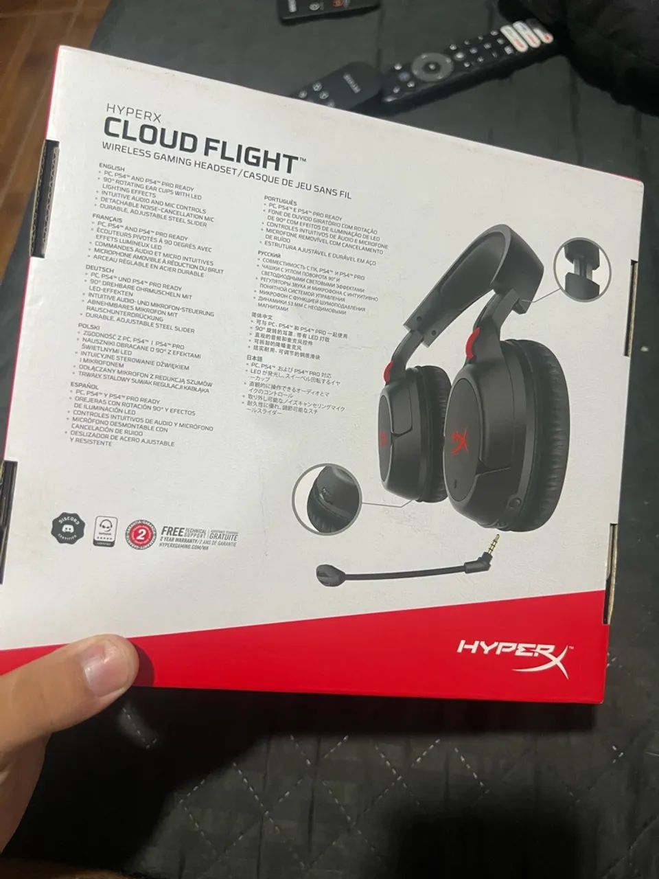 Hyperx Cloud Flight - Wireless Gaming Headset - Foto 2