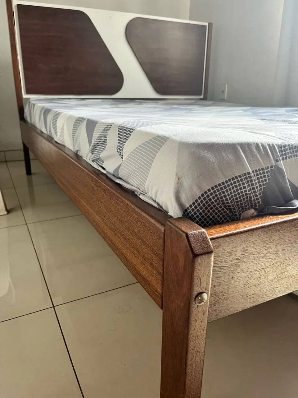 Cama de casal( sucupira)  - Foto 4