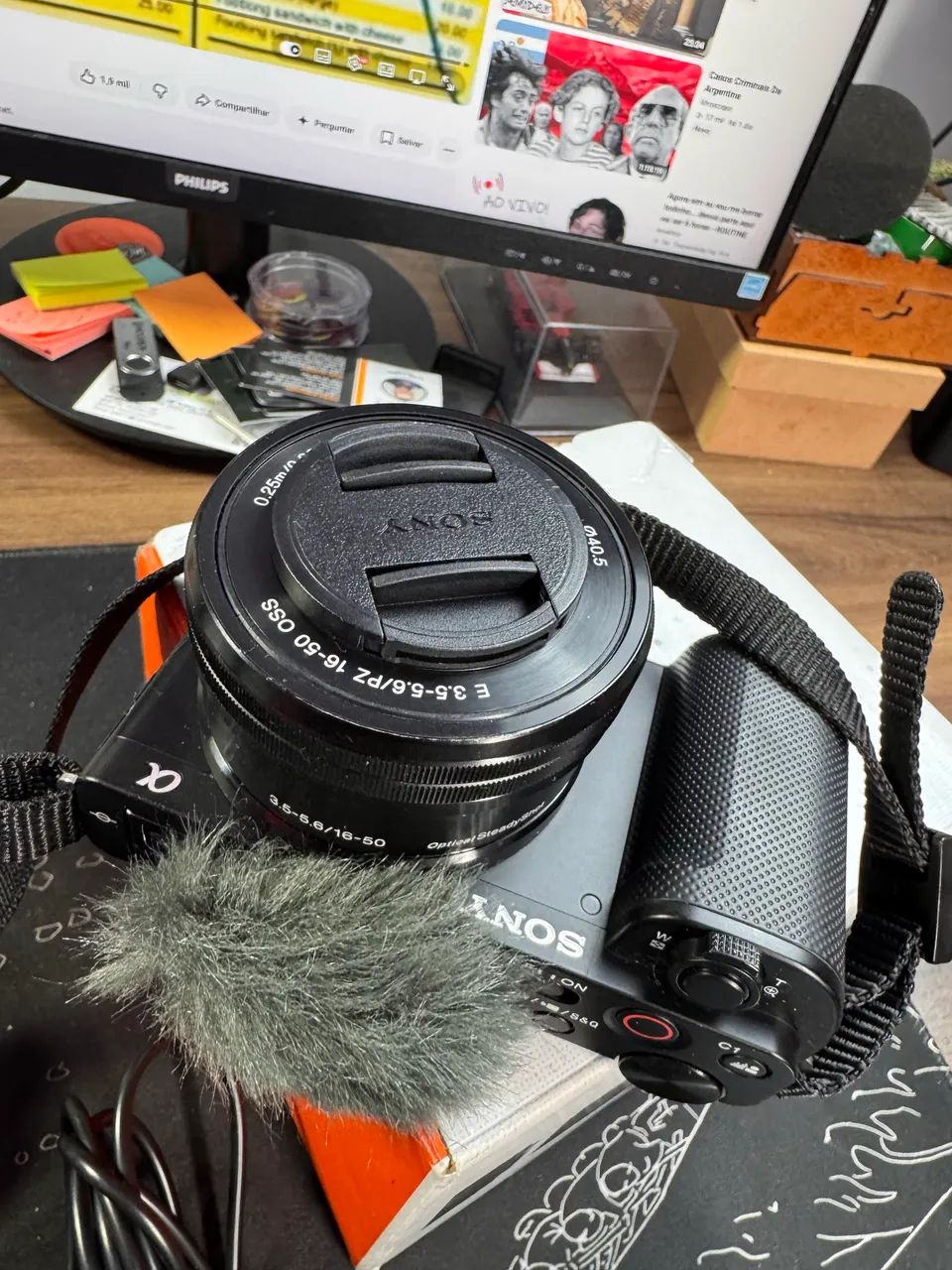 Câmera Sony ZV-E10  - Foto 5