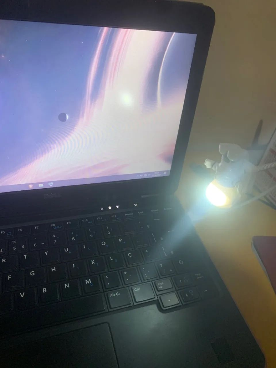 Led luminária abajur de teclado notebook - Foto 2