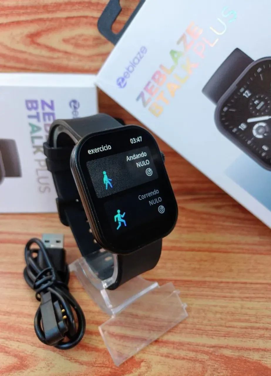 Smartwatch Zeblaze Btalk Plus Chamadas Bluetooth IP68 Lacrado - Foto 3