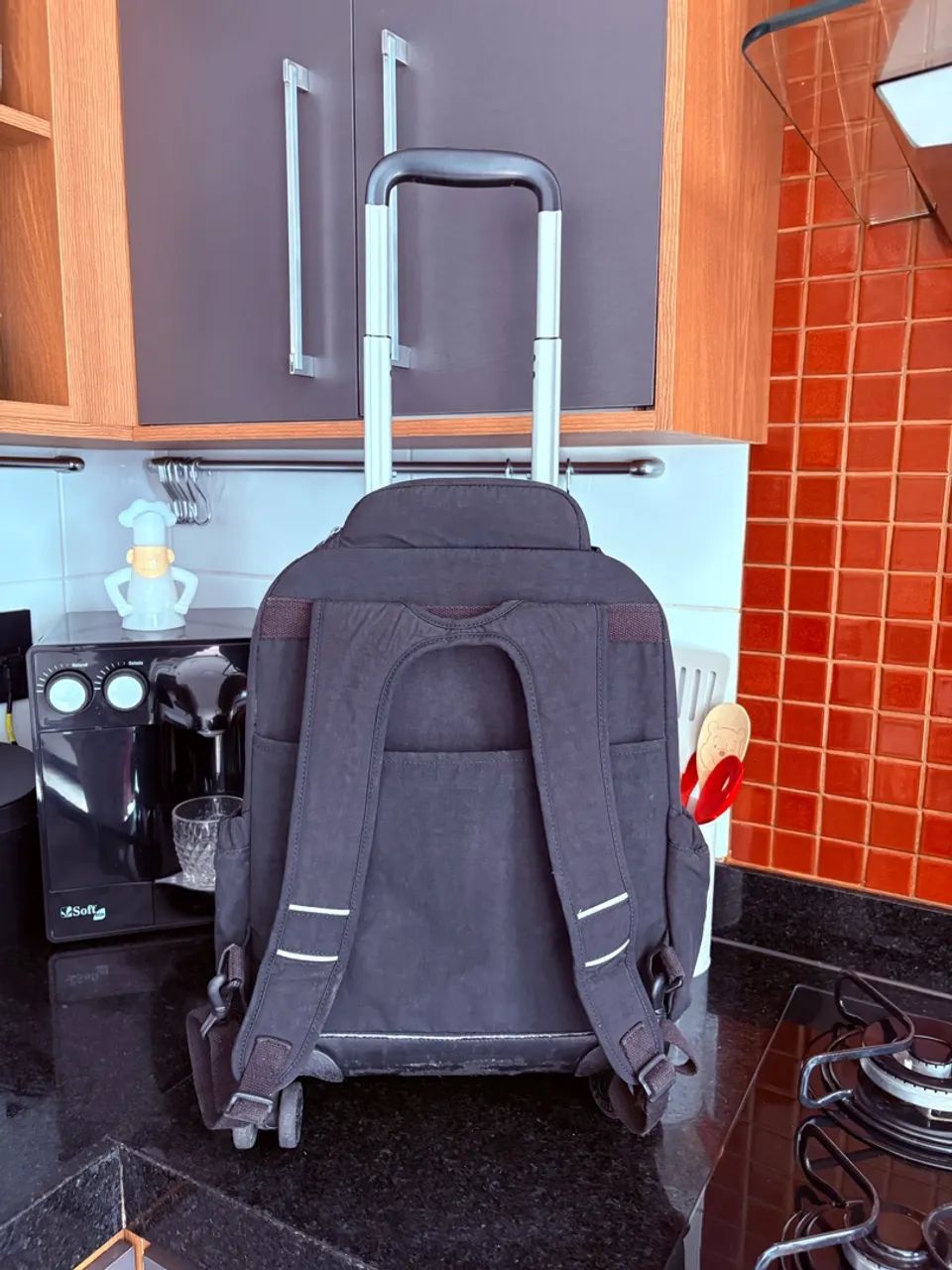 Mochila kipling nova excelente de rodinha - Foto 2