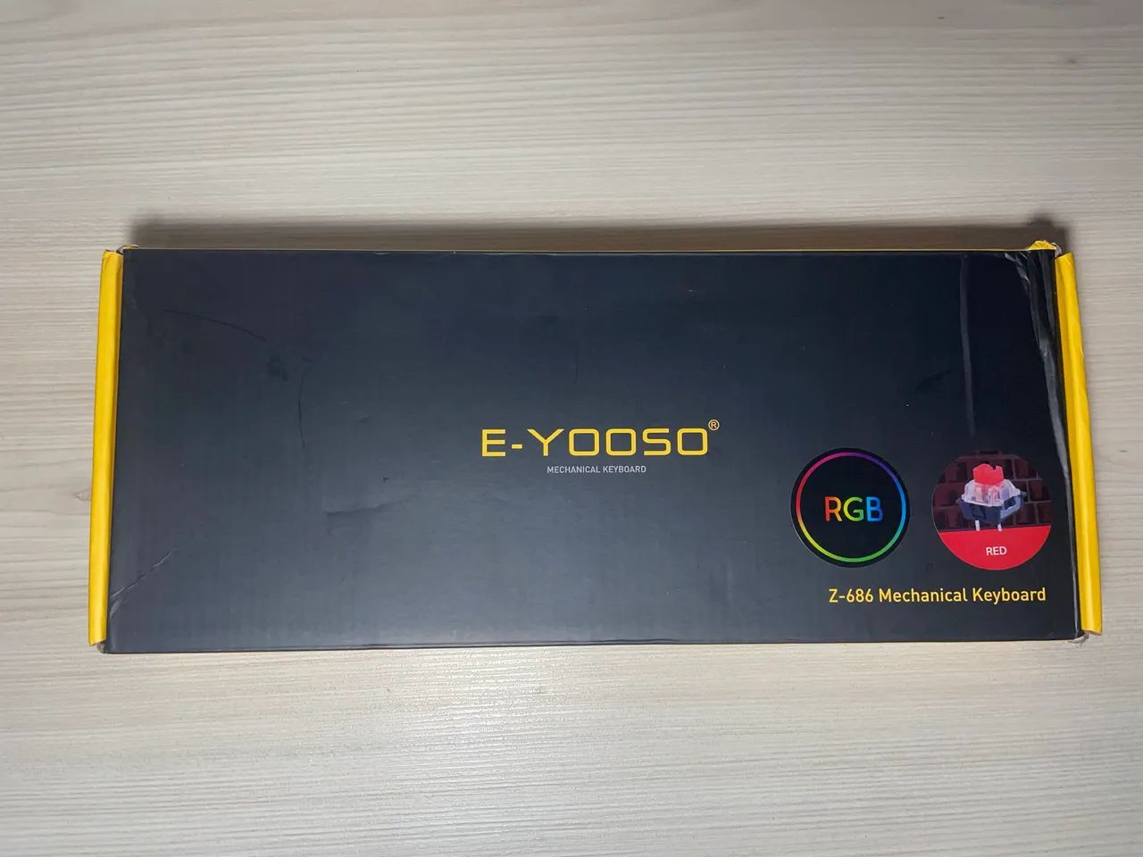 Teclado Mecânico E-Yooso Z686 - Foto 2