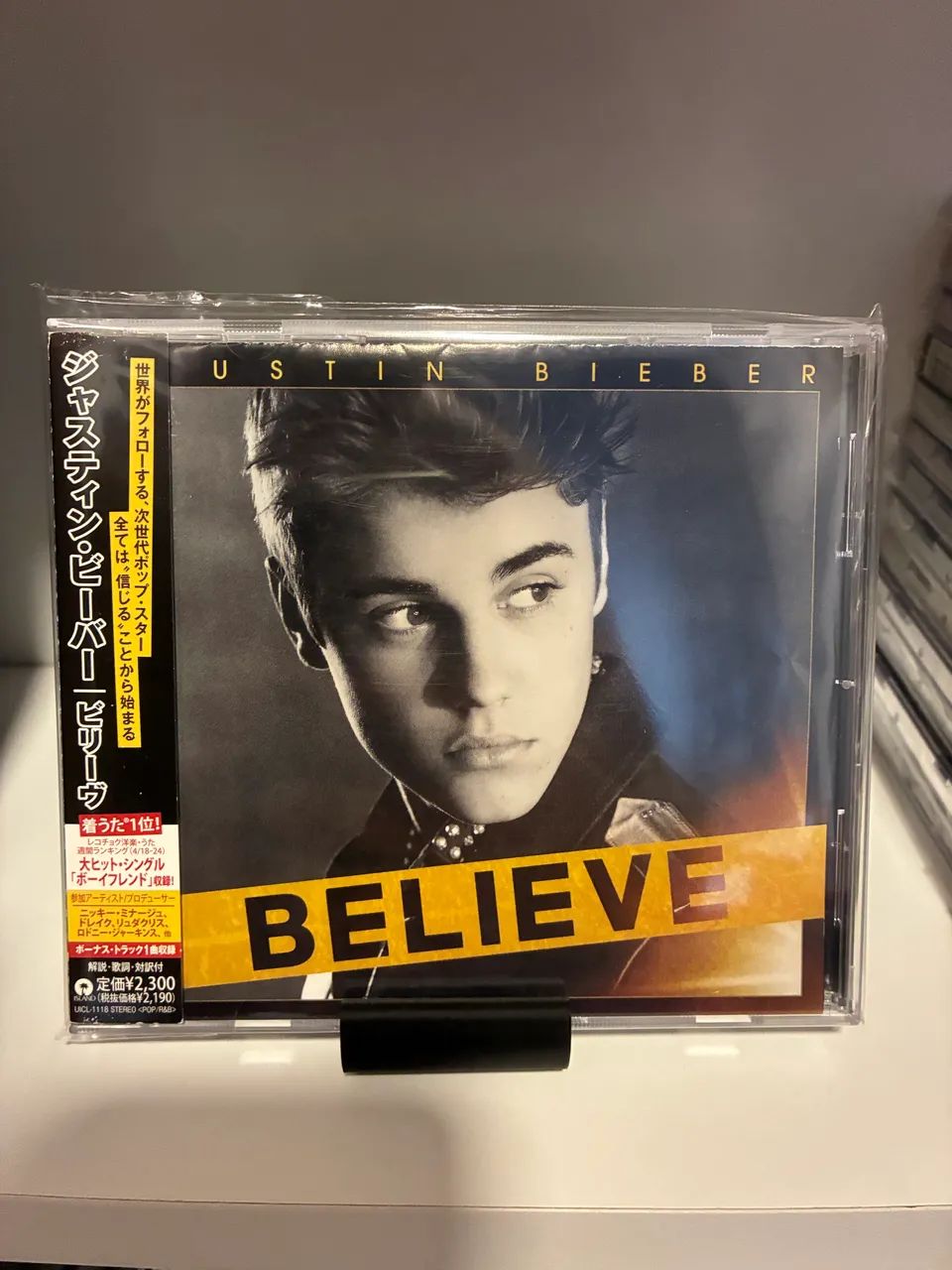 Cd Justin Bieber Believe Japonês 