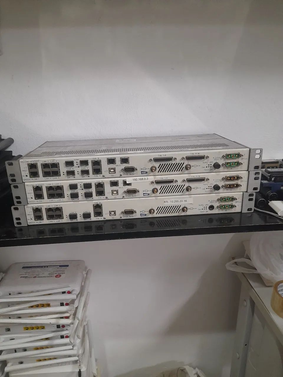OlT para sistema via rádio 