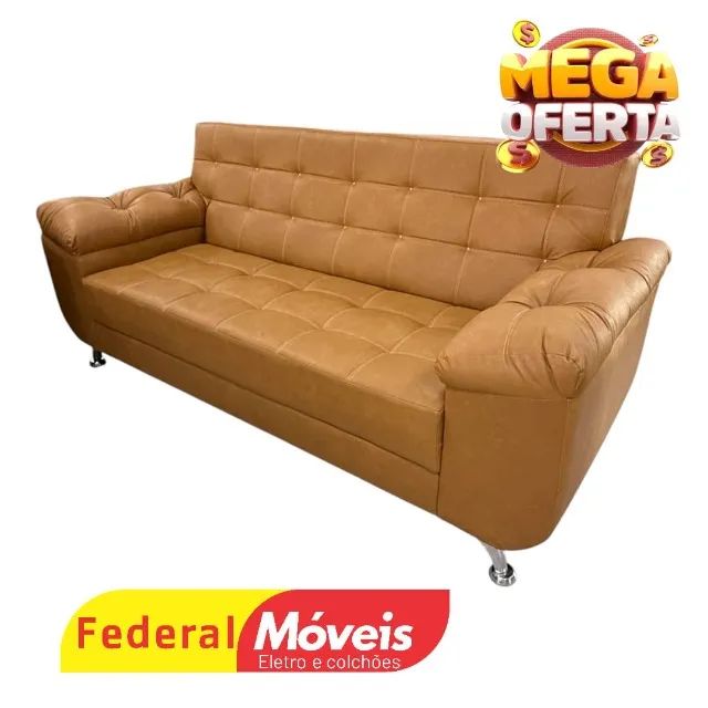 Sofá Fixo Corino 2,00m D33 SUPER OFERTA 