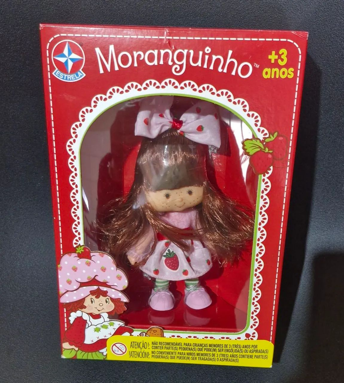 Boneca moranguinho relançamento estrela