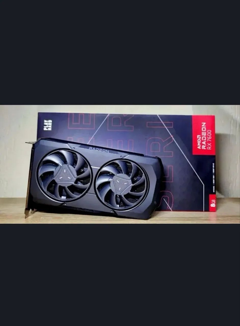 RX 7600 8gb FOUNDERS EDITION ( NOVA ) - Foto 4