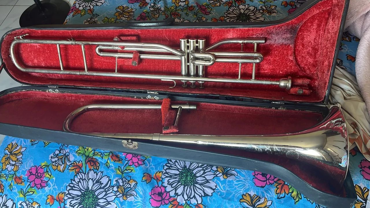 TROMBONE WERIL REX SÓ PEGAR E TOCAR  - Foto 2