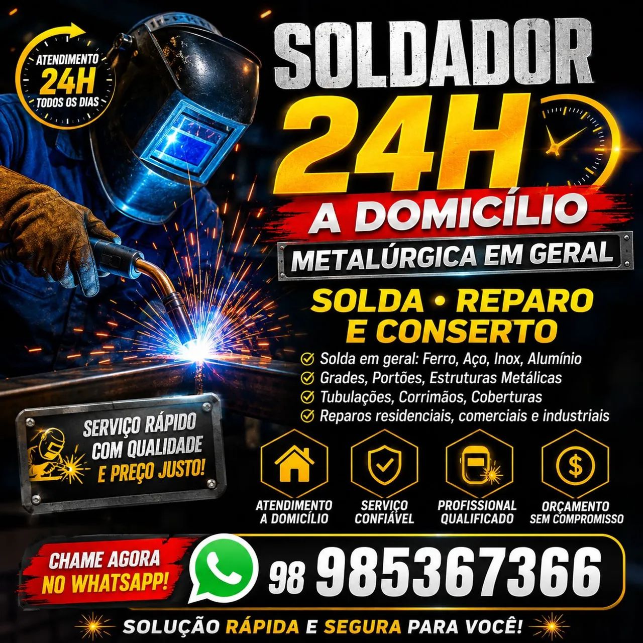 Soldador Reparo e Conserto
