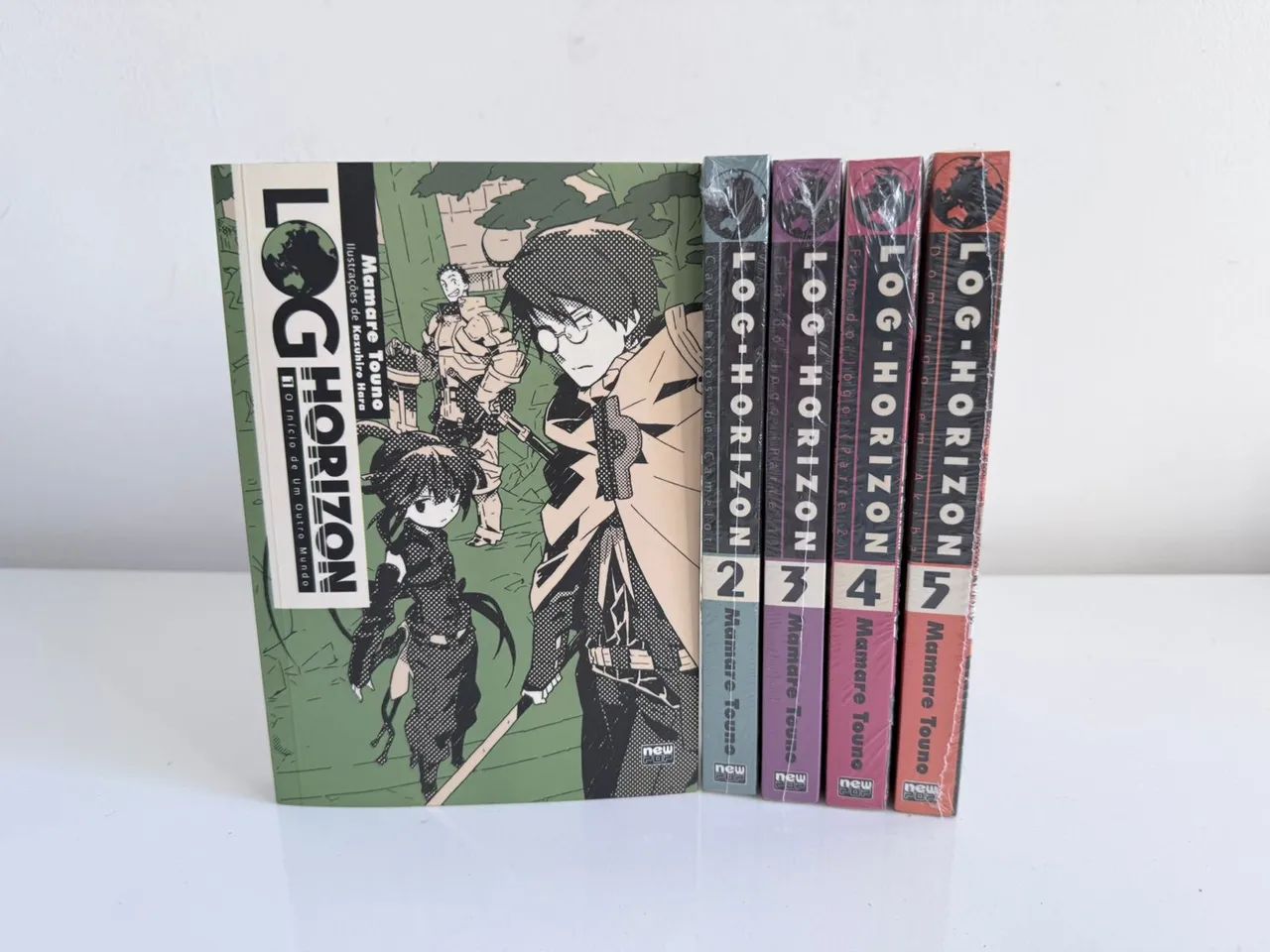 LOG HORIZON LIGHT NOVEL 1 AO 5