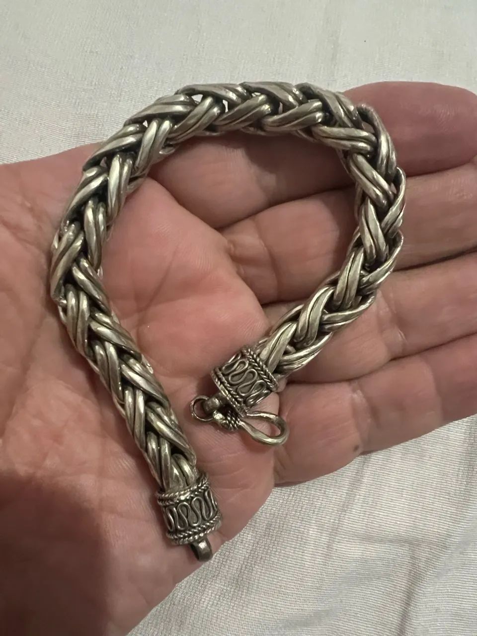 Pulseira de Prata de Bali 925.