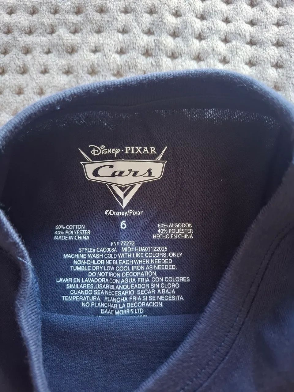 Camiseta Disney Pixar cars - Foto 2