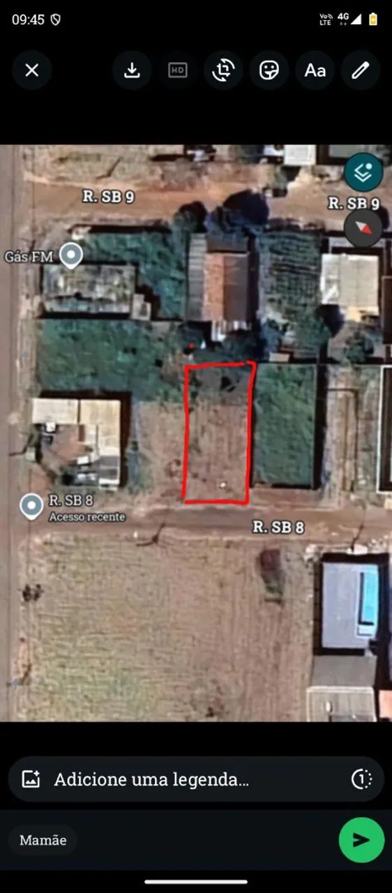 Lote QUITADO em Goianira 231m² - Foto 2