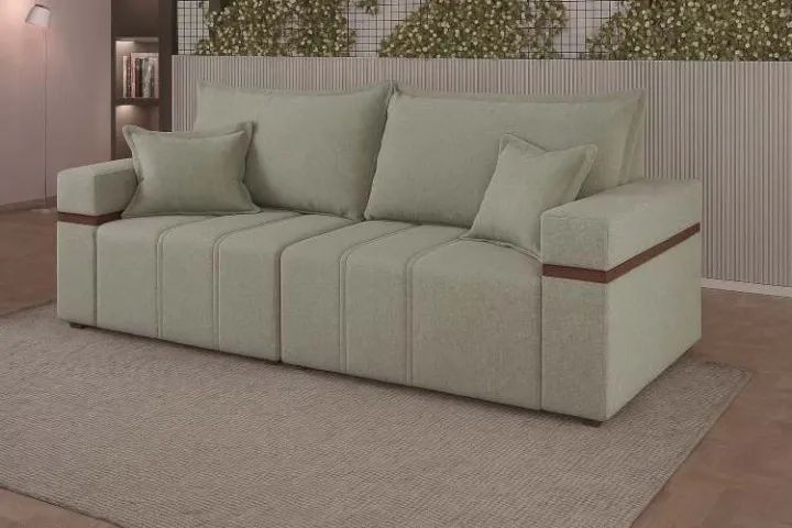 Sofá Box Alegre (Sofá na Caixa)  2,00m   Produto Novo!  Pronta Entrega! - Foto 2