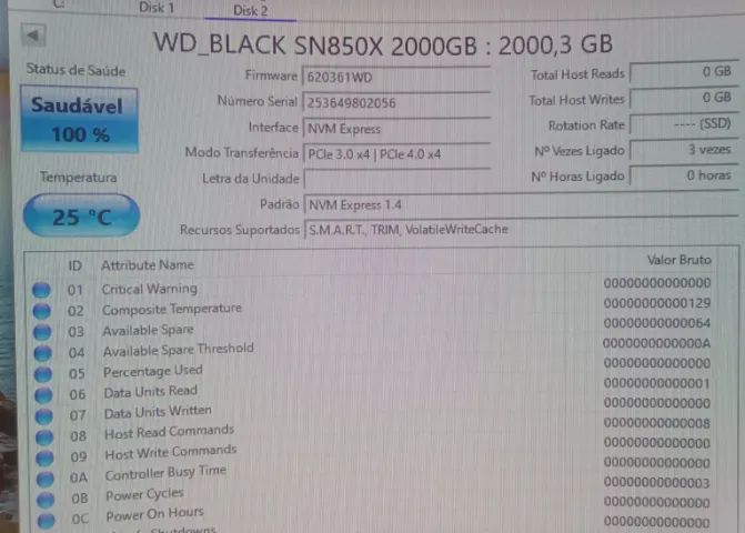 NVME 2tb SSD WD Black SN850x para PC note e PS5 - Foto 4