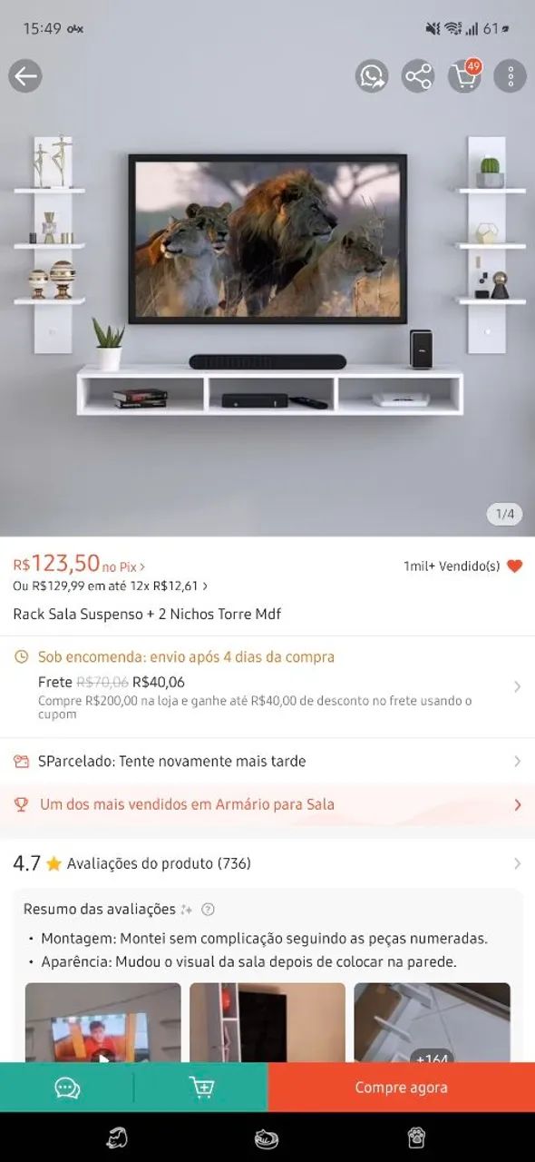 Estante  - Foto 2