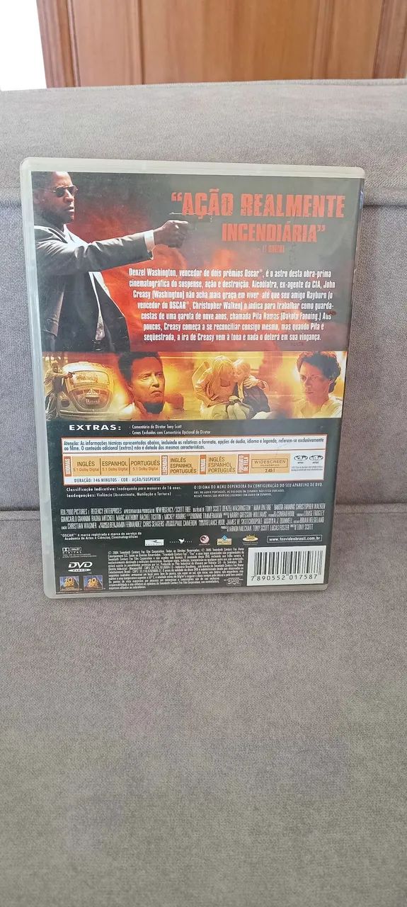 DVD original Chamas da vingança  - Foto 2