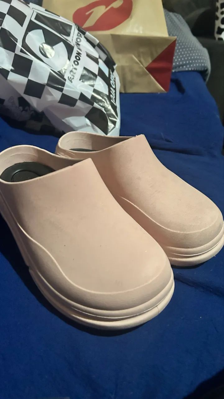 Sapato Babuche Rosa 