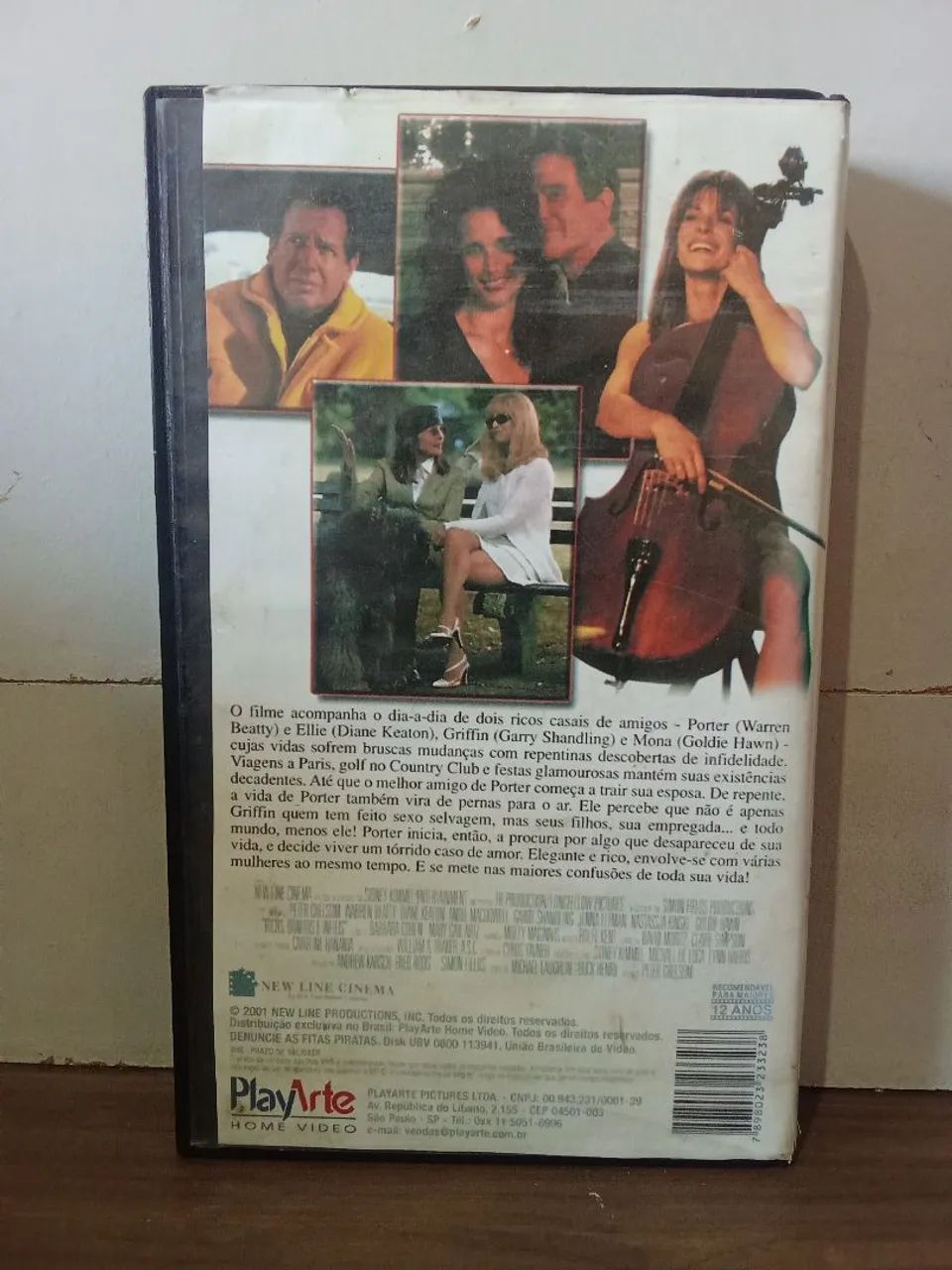 Vhs filme ricos bonitos e infiéis (dublado) - Foto 2
