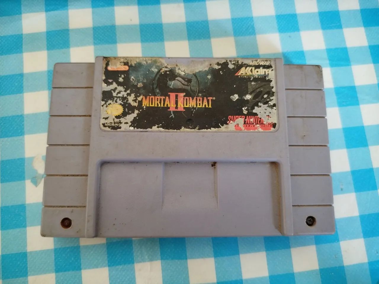 Mortal Kombat 2 super Nintendo original 