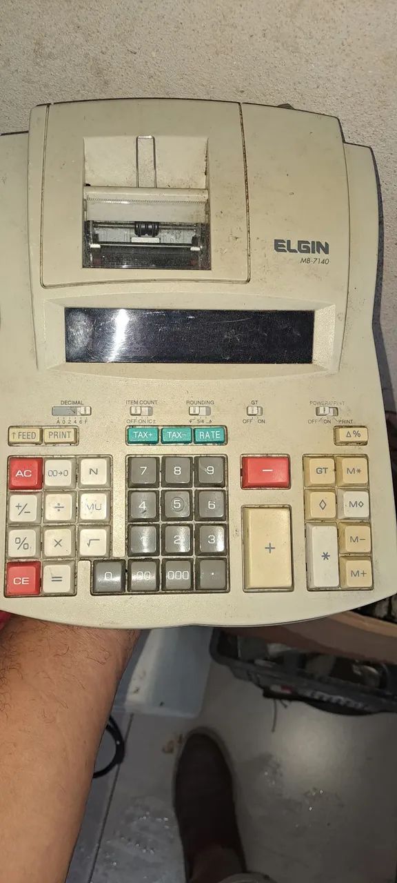 Calculadora, Maquina de somar euginMB-7140