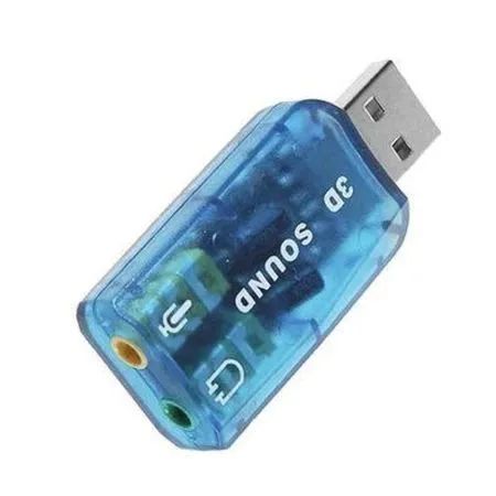 Adaptador Placa de Som USB 5.1 - Foto 5
