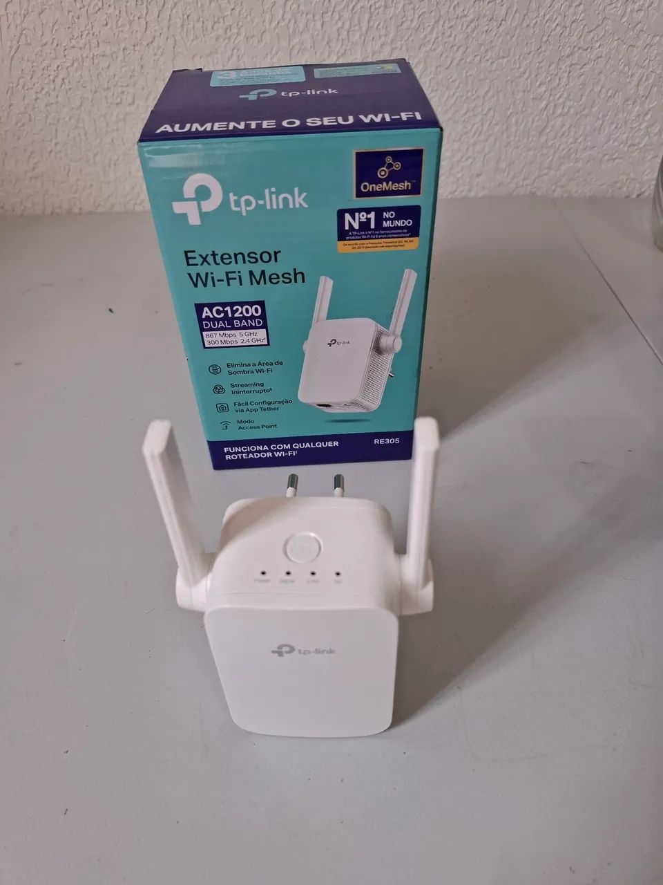 Extensor Wi-Fi mesh TP-LINK  seme novo  - Foto 3