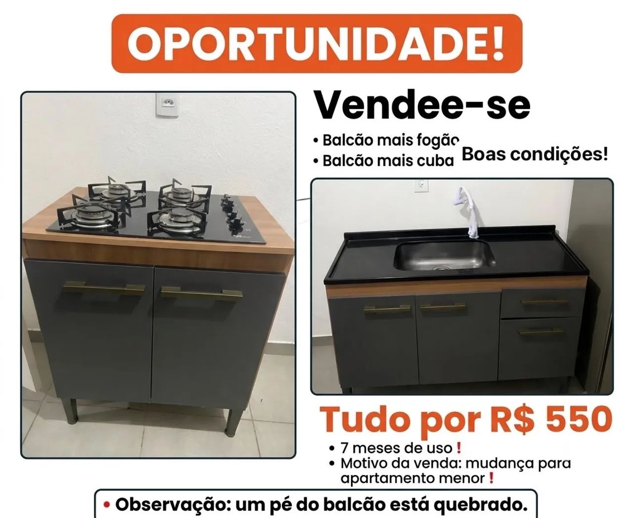 Móveis cozinha 