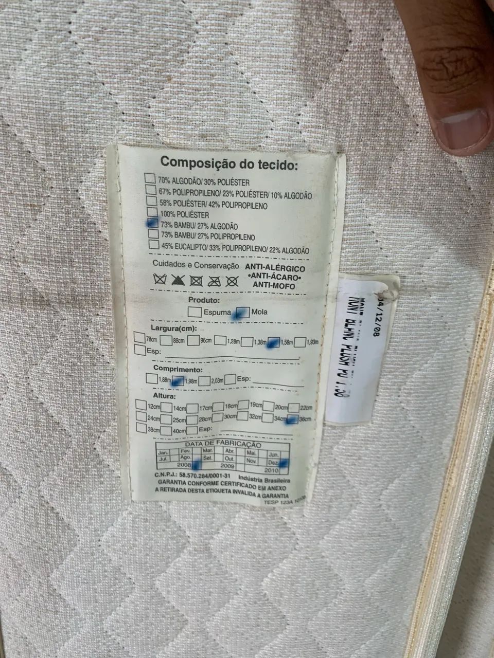 Vendo colchão king casal - Foto 4