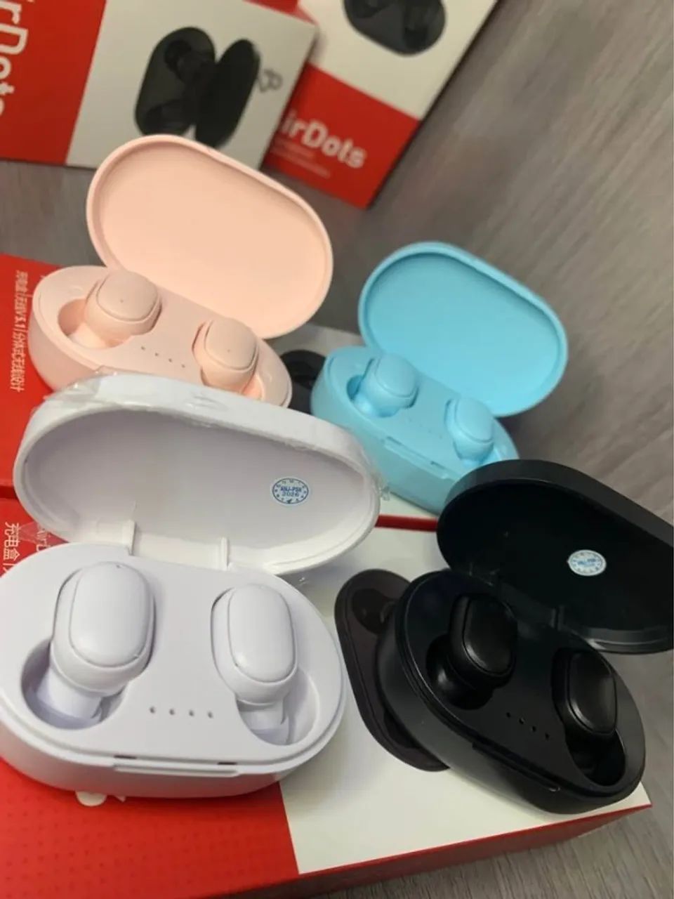 FONES BLUETOOTH AIR DOTS  ( VARIAS CORES DISPONÍVEIS) - Foto 3