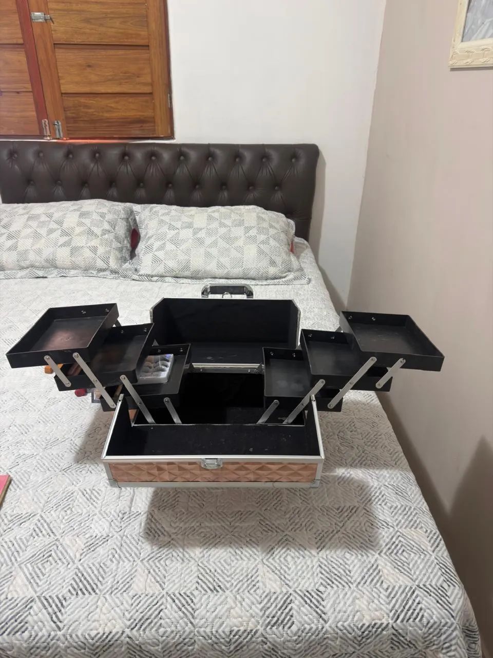 Mala de Maquiagem Multifuncional  - Foto 2