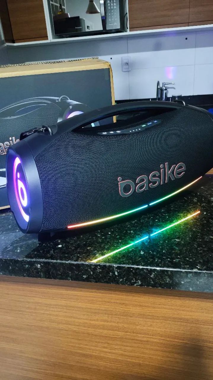 Caixa de som Basike pouco uso - Foto 2
